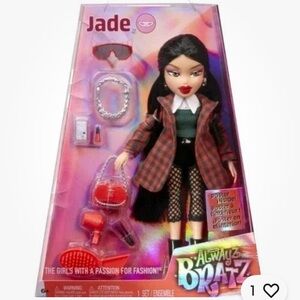 Bratz Alwayz Jade Fashion Doll w- 10 Accessories and Poster Collectable Doll New